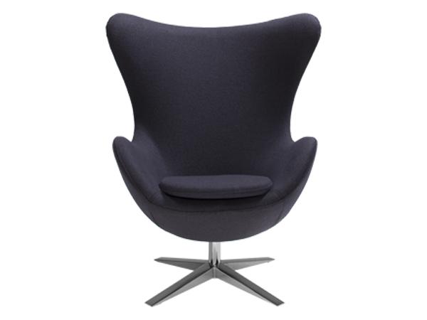 La Brea Swivel Chair, Charcoal Gray -- Trade Show Event Rental Furniture